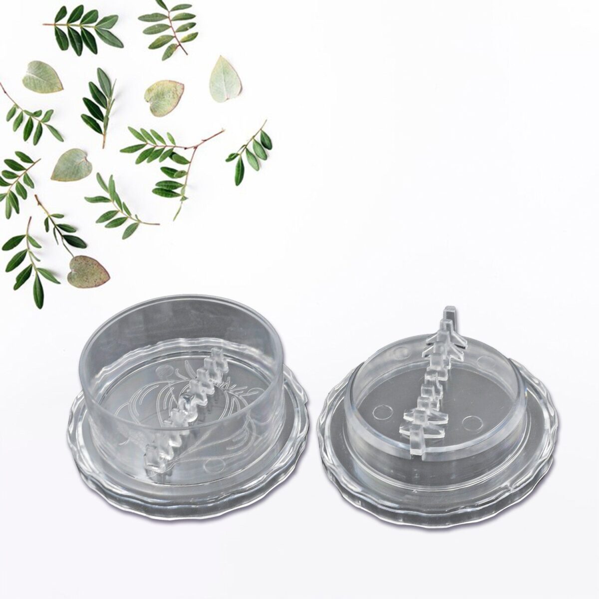 Multi-use Transparent Garlic Press Cutter Mincer Grinder Crusher, Manual Plastic Garlic Press Peeler Crusher Masher Twist Kitchen Useful Tool Garlic Room Kitchen Tool - Image 4