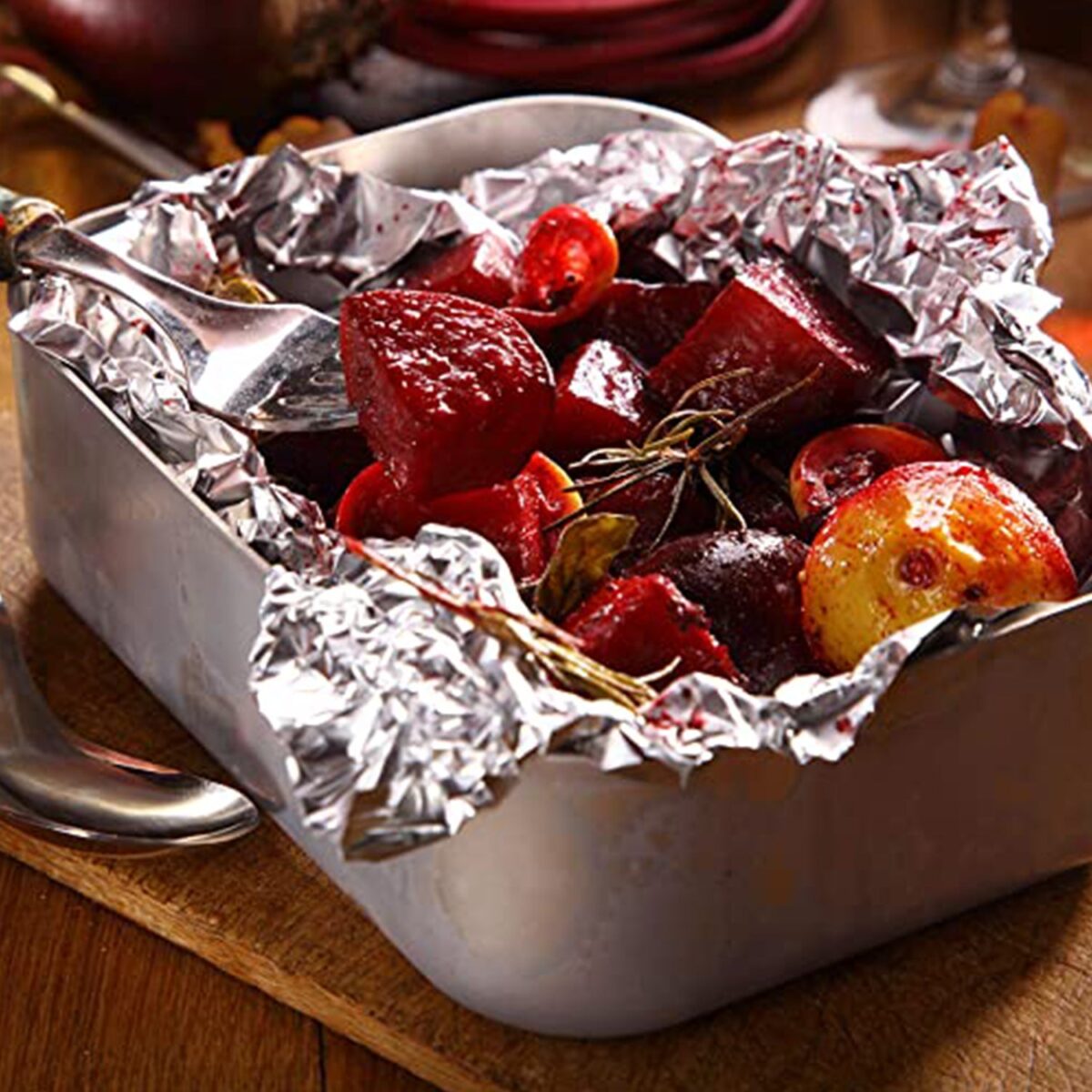 Aluminum Foil Roll Heavy Duty Non Stick Thick Aluminum Foil Sheet Baking Grilling Tool (5mX300mm) - Image 8