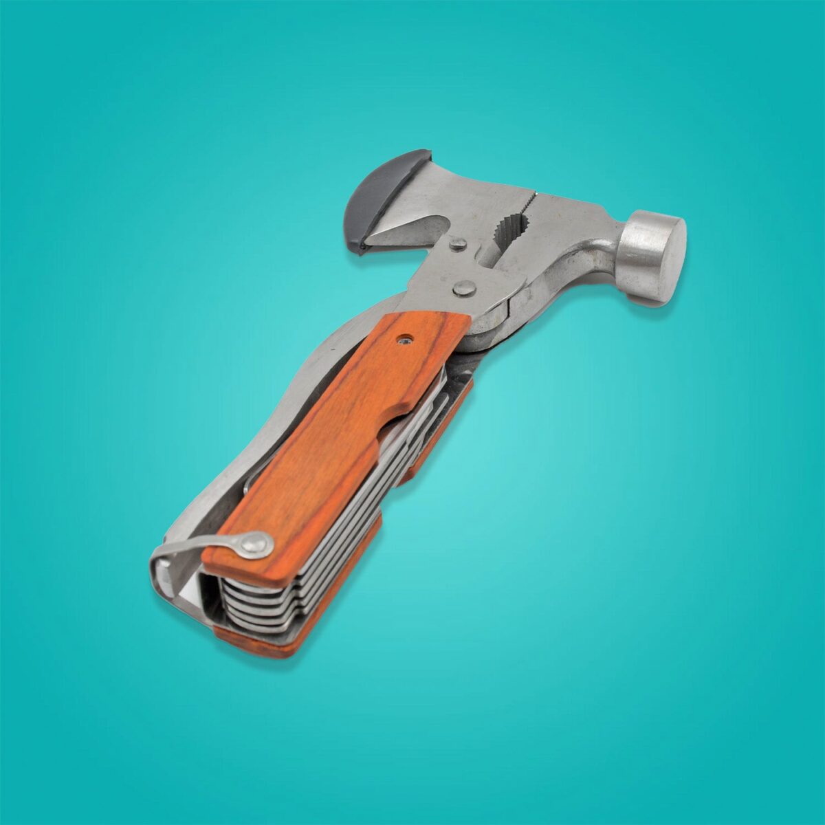 Fathers Day Gifts, Dad Birthday Gifts for Dad from Daughter Son, All in One Tools Hammer Multitool, Opener Screwdriver, Cool Gadget Christmas Gifts Stocking Stuffer for Men, Outdoor Camping - Image 6