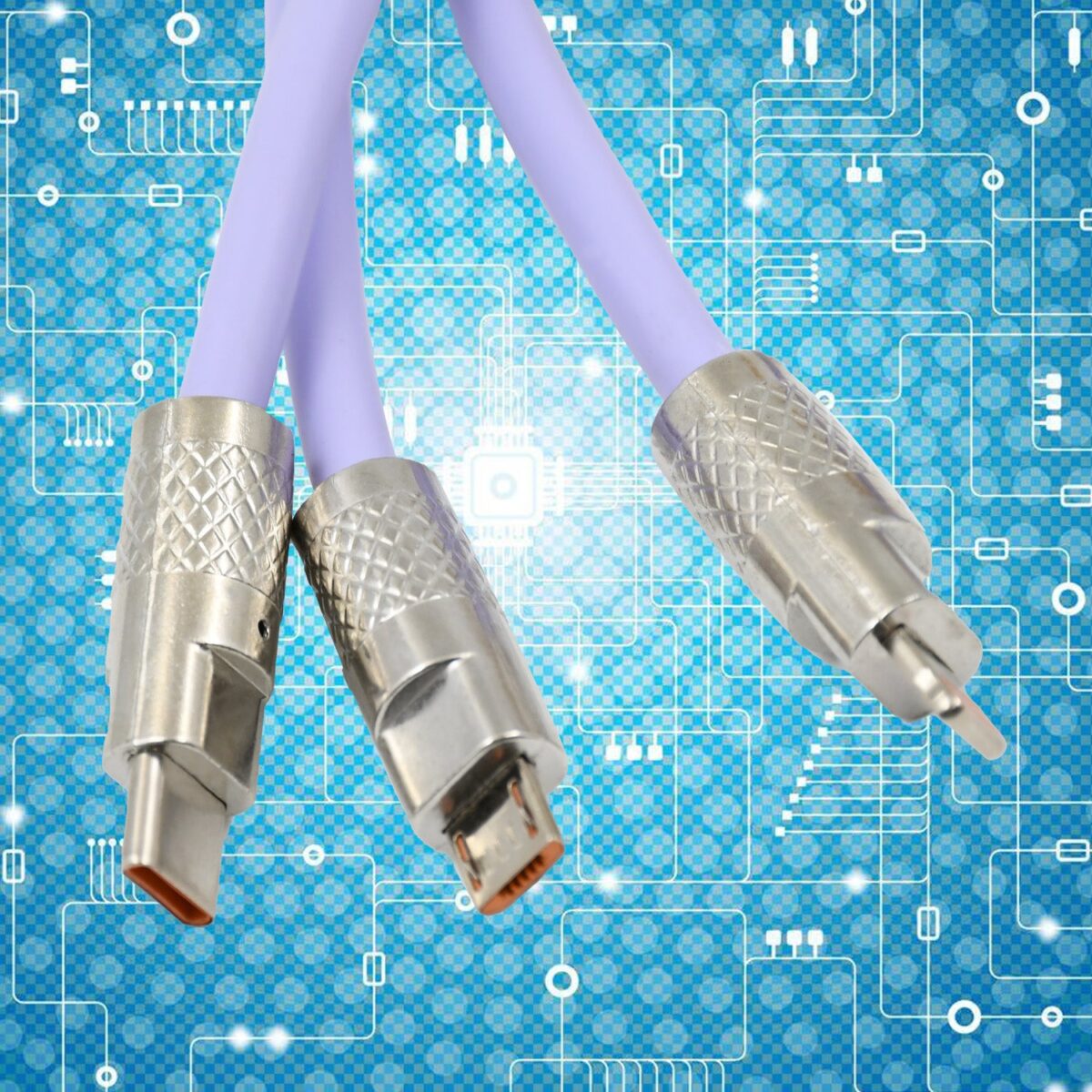 3 in 1 Multi Super Fast Charging Cable (1 Pc) - Image 4