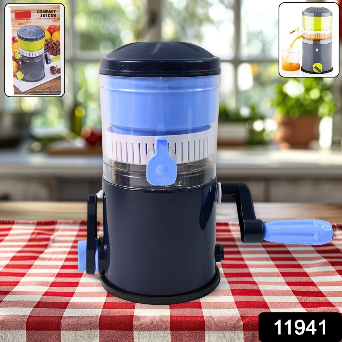 Ritu Hand Operated Compact Manual Juicer (Multicolor / 1 Pc) - Image 2