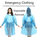 Waterproof Disposable Raincoat - Image 3