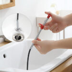 Metal Wire Brush Hand Kitchen Sink Cleaning Hook Sewer Dredging Device - Image 3