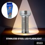 Nostalgic Flashlight,Flashlight Outdoor, Portable Nostalgic Simple Iron Outdoor Old-Fashioned Flashlight - Image 2