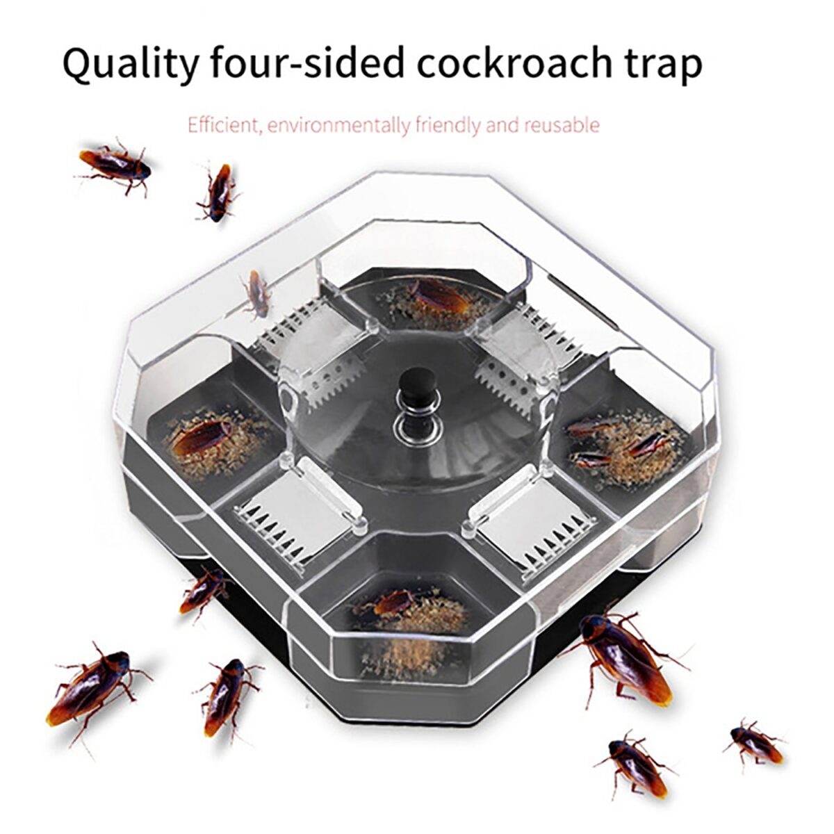 Cockroach Traps Box Cockroach Bug Roach Catcher Cockroach Killer - Image 5