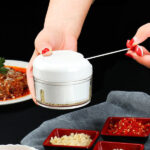 Mini Garlic Chopper Mixer, Portable Cordless Grinder - Image 3