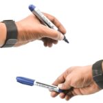 10Pc Blue Marker and pen used in studies and teaching white boards in schools and institutes for students. - Image 3