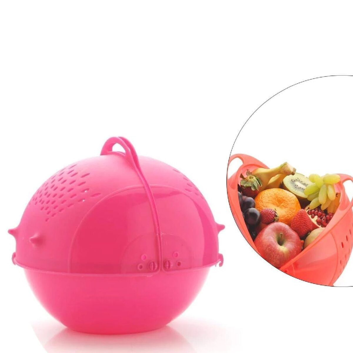 Ganesh Fruit and vegetable basket Plastic Fruit & Vegetable Basket - Image 1