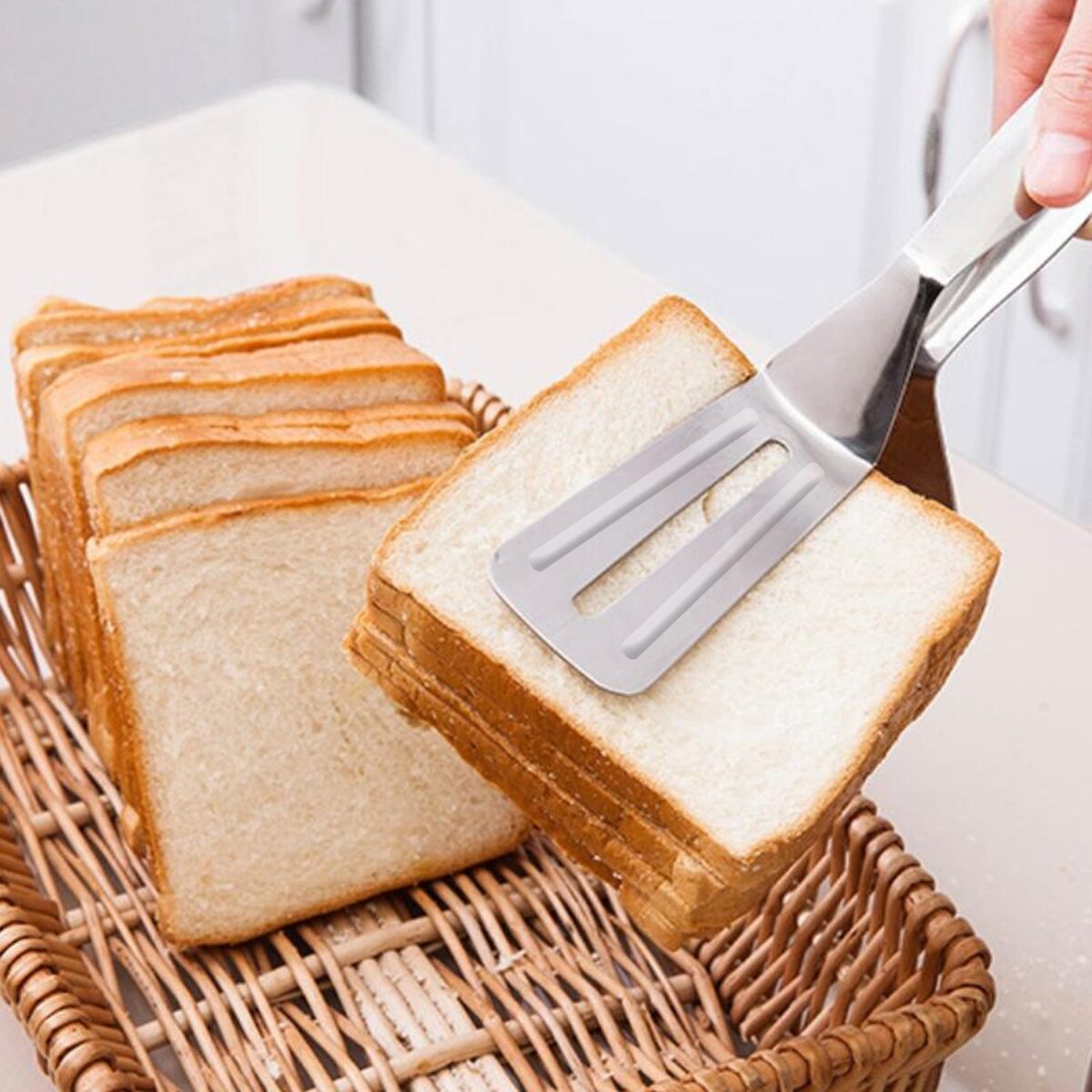 Multifunction Stainless Steel Cooking & BBQ Tongs - Image 6