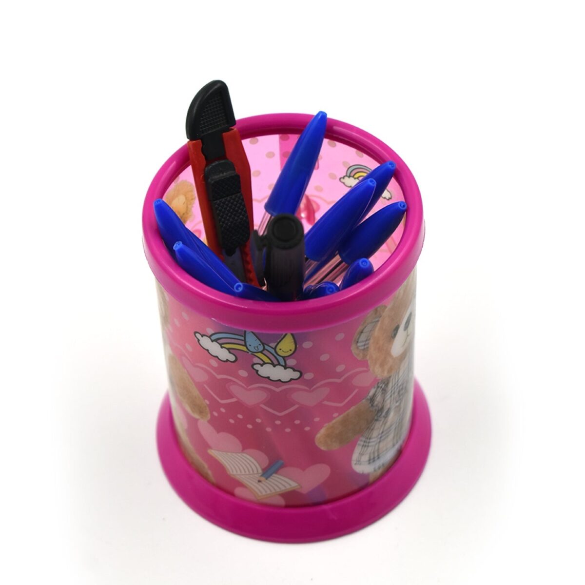 Perfect Writing Partner for Kids | Budget Friendly Stick Ball Point Pens (Pack of 10Pcs With DIY Stand) - Image 6