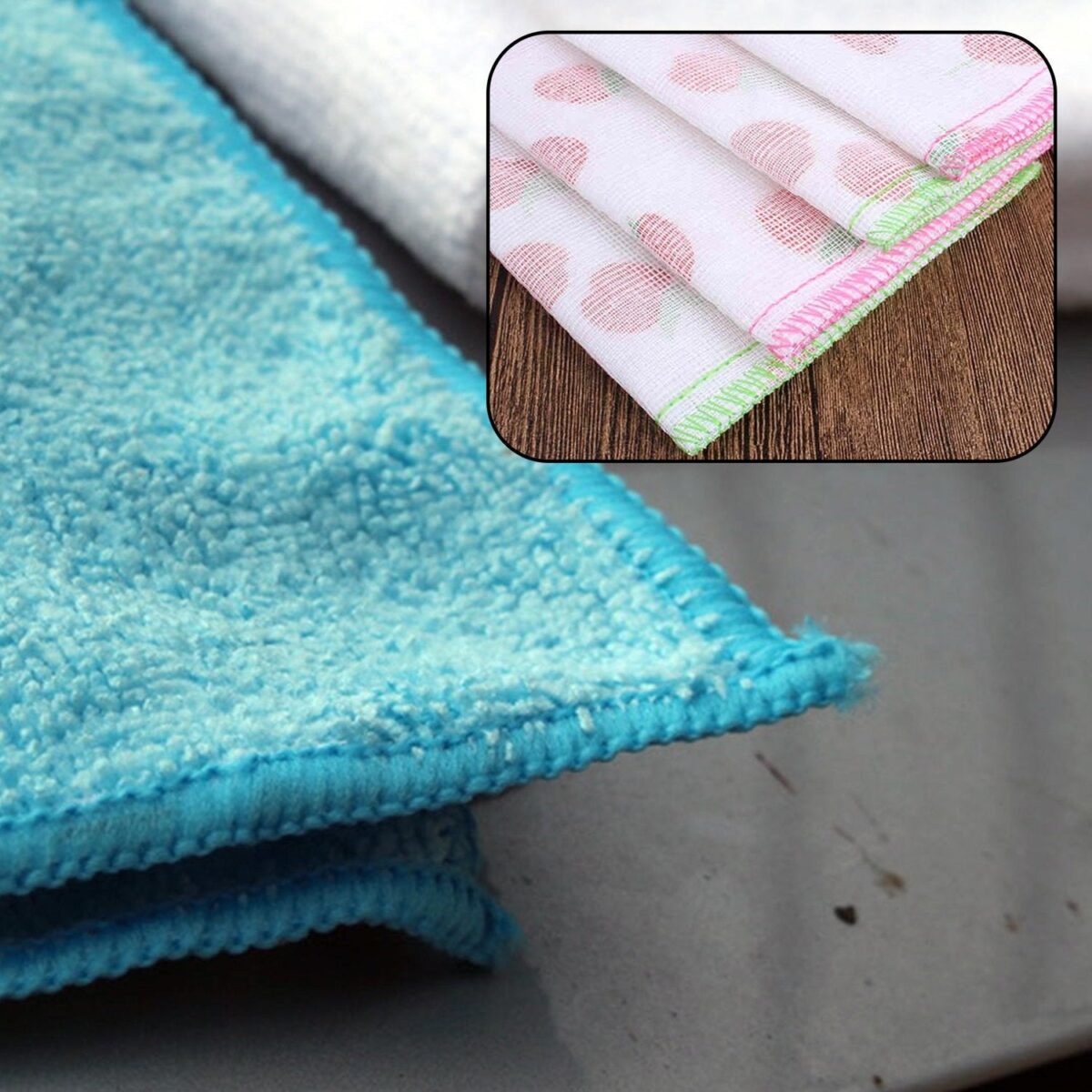 Sweeping Microfiber Cleaning Cloth  - 24pc - Image 7