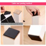 28 pc Rubber furniture Pads Self Sticking Non Slip Furniture Noise Insulation Pads - Image 7