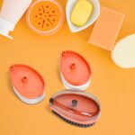 Plastic Wet and Dry Brush for home  (Multicolor, 3 Units) - Image 3