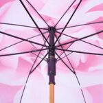 Rose umbrella Lightweight Waterproof UV Protection Mini Folding Creative Rose Flower Case - Image 8