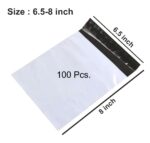 Tamper Proof Courier Bags(6.5X08 PLAIN 180 POD M1) - 100 pcs - Image 5