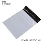 Tamper Proof Courier Bags(6.5X08 PLAIN 180 POD M1) - 100 pcs - Image 3