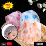 Shower Cap Bath Shower Cap ,Women Reusable Waterproof Women Shower - Image 2