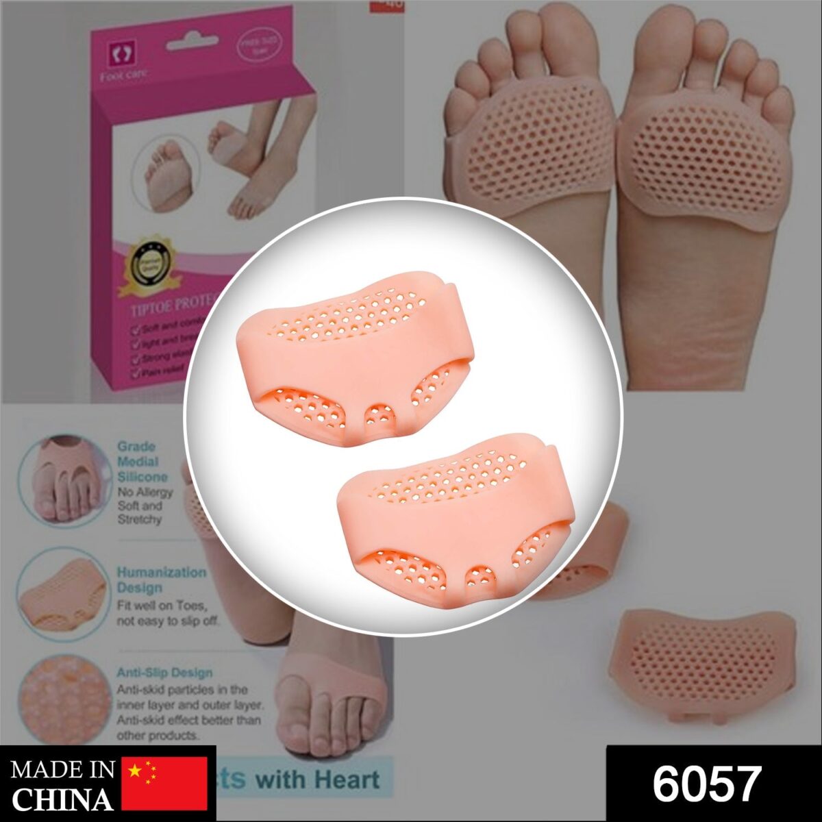 Toe Separator Bunion Corrector Straightner Hallux Valgus Pain Relief (1Pair) - Image 2