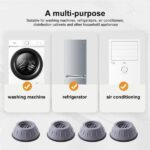 Machine Leveling Feet Anti Walk Pads Shock Absorbed Furniture Lifting Base - Image 7