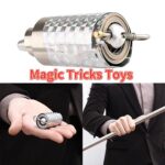 Magic Toy Metal High Elasticity Steel Silver Appearing Cane Magic Toy Magic Steel - Image 6