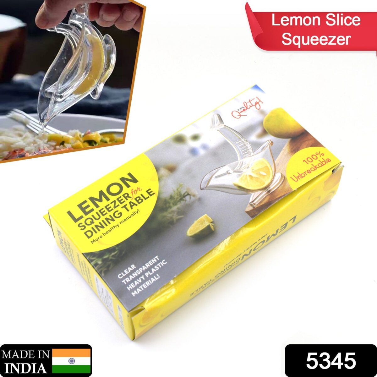 Bird-Shaped Lemon Squeezer for Citrus Fruits (Portable, Color Box) - Image 4