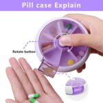 Cute 7-Day Pill Box Dispenser â€“ Portable 7-Grid Medicine Organizer (1 Pc) - Image 5
