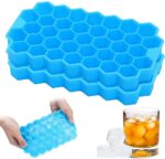 Flexible Silicone Ice Cube Tray, 37 Small Cubes , Fridge Use - Image 2
