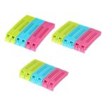 Plastic Snack Bag Clip Sealer Set (18 Pcs, Multicolour) - Image 6