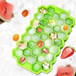 Flexible Silicone Ice Cube Tray, 37 Small Cubes , Fridge Use - Image 5