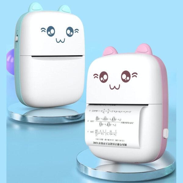 Pocket Mini Bluetooth Thermal Printer â€“ Wireless Smart Printer for Photos (Includes 1 Roll Paper)