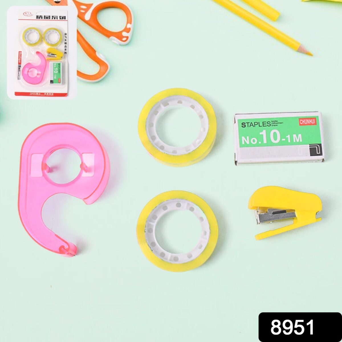 5 In 1 Stationery Toole for School, Office, Home, Carton Box & Gift Sealing - Image 2