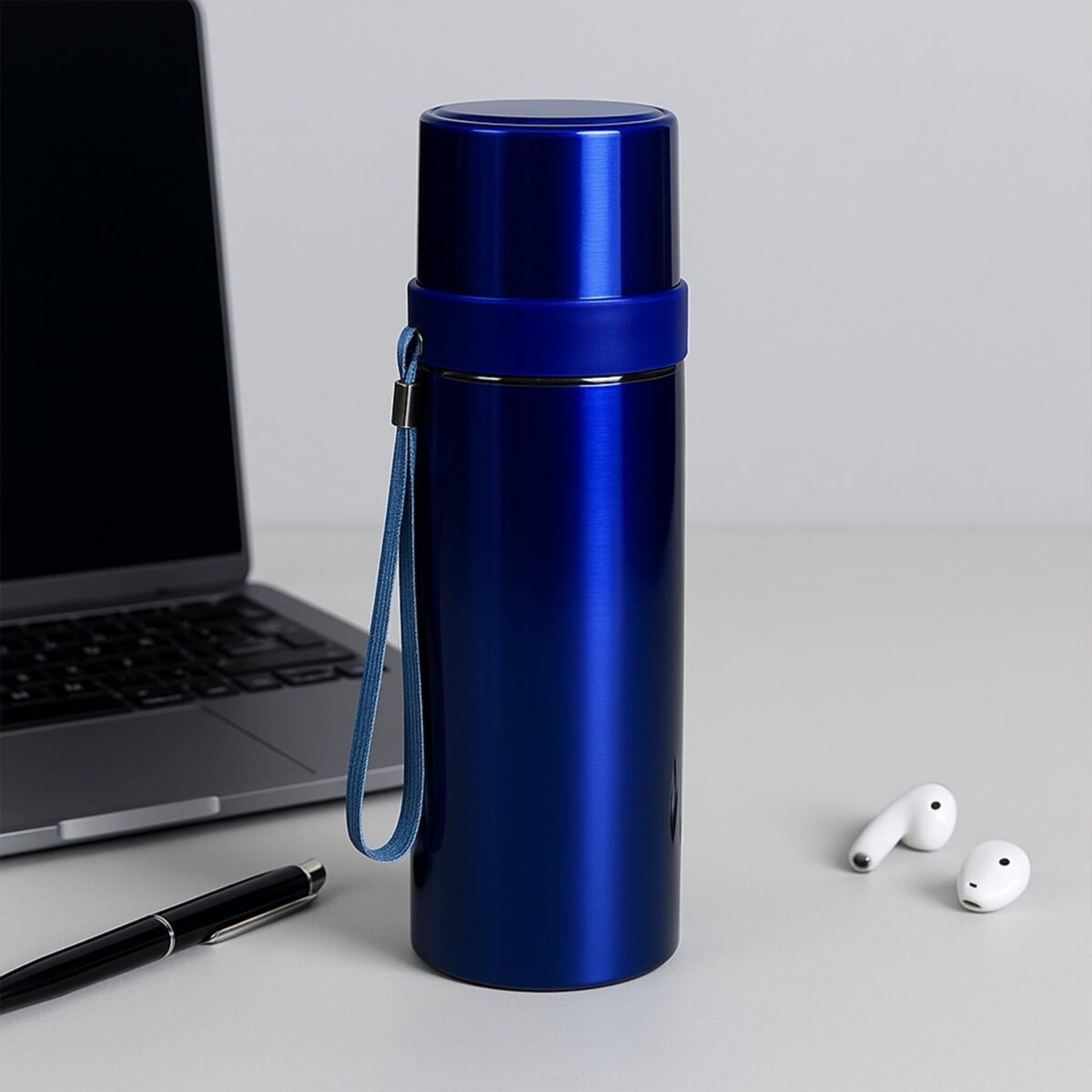 Stainless Steel Mix Bottle for Water & Beverages (1 Pc) - Image 1