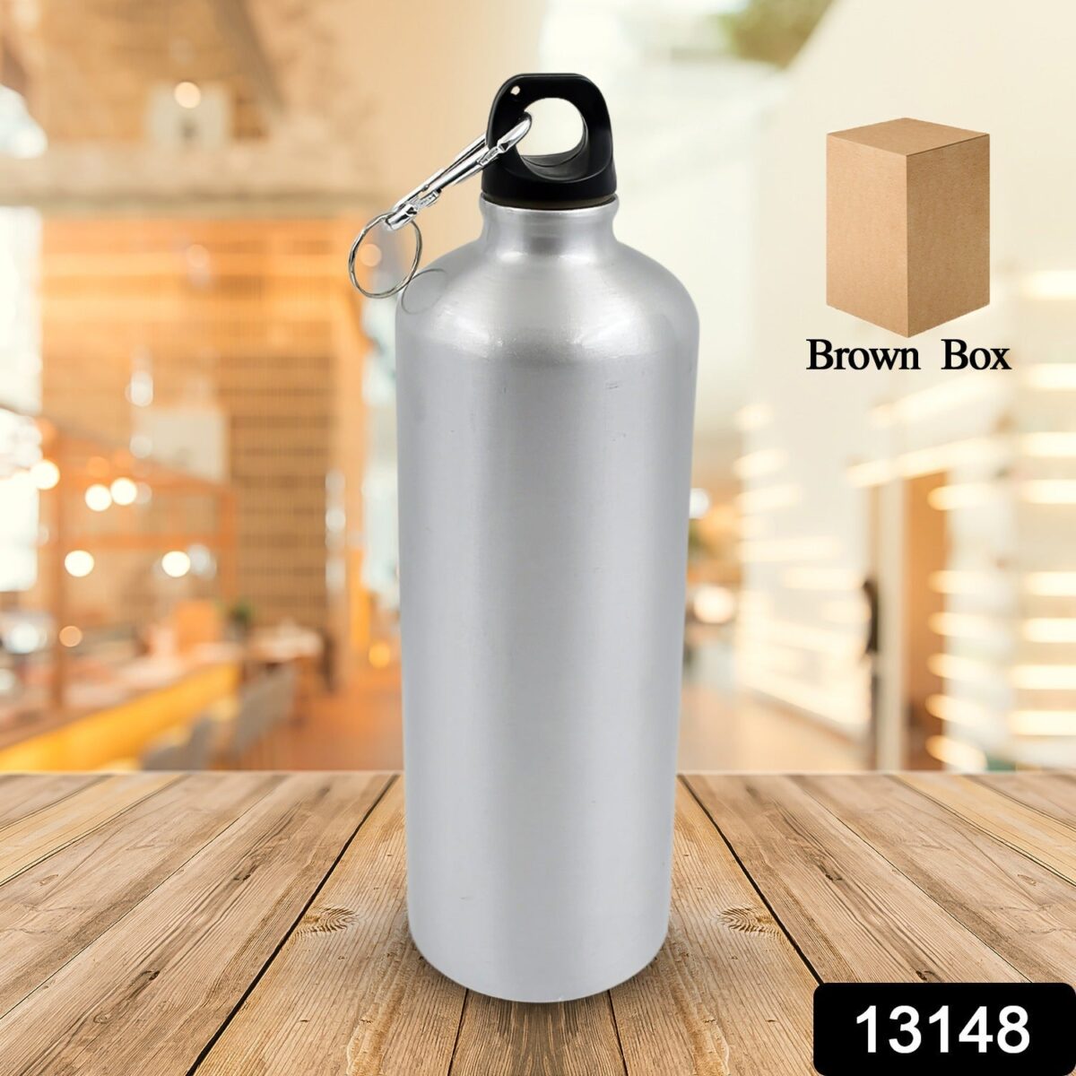 Aluminium Sports Water Bottle, 1 Pc (Capacity 750 ML Approx) - Image 2