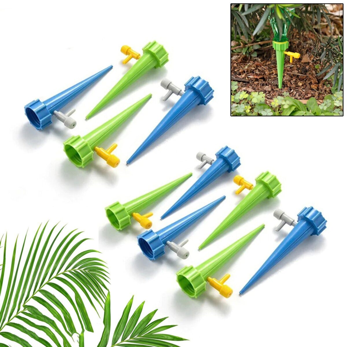 Adjustable Plant Watering Spikes with Slow Release Valve - Image 1