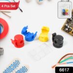 Cable Holder, Adhesive Cable Organizer for Cable Management (4 Pcs Set) - Image 2