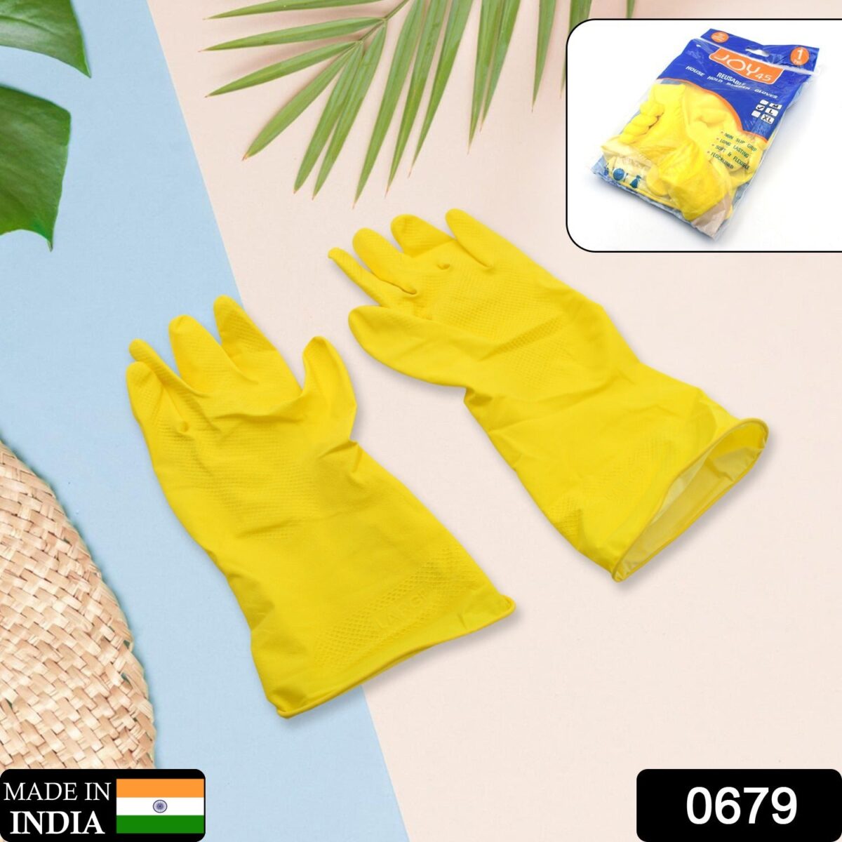 Multipurpose Cleaning Gloves (1 Pair): Kitchen, Bath, & More - Image 2