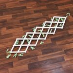 Big Adjustable Clothes Hanger, Windproof Tumble Dryer, Extendable, Socks Washing Liner, Plastic Drying Rack, Sock Hanger, Foldable Hanger, Underwear Dryer with 29 Clips - Image 5