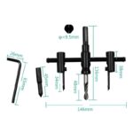 Adjustable Circle Hole Saw Drill Bit Cutter - Image 5