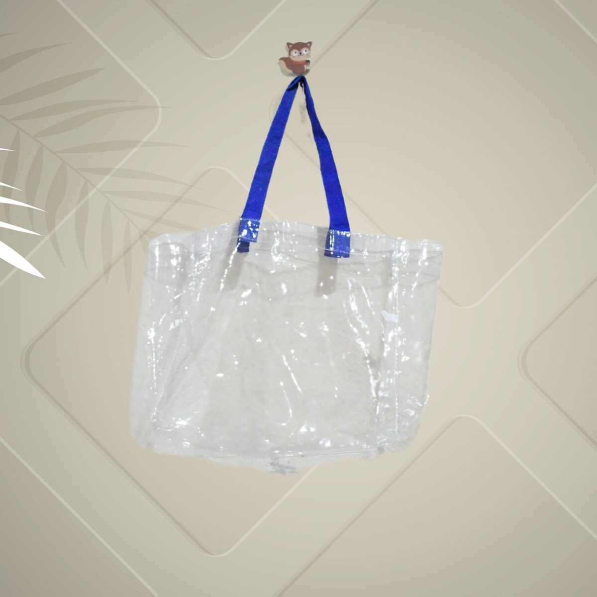 Multifunction Transparent Bag With Handle Bag (45Ãƒâ€”30Ãƒâ€”14 CM / 1 pc) - Image 6