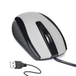 Wired Mouse for Laptop and Desktop Computer PC With Faster Response Time (Silver) - Image 4