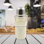 Stainless Steel Vacuum Insulated Water Bottle | Leak Proof Flask for Tea Coffee | With Steel Cup - Image 3