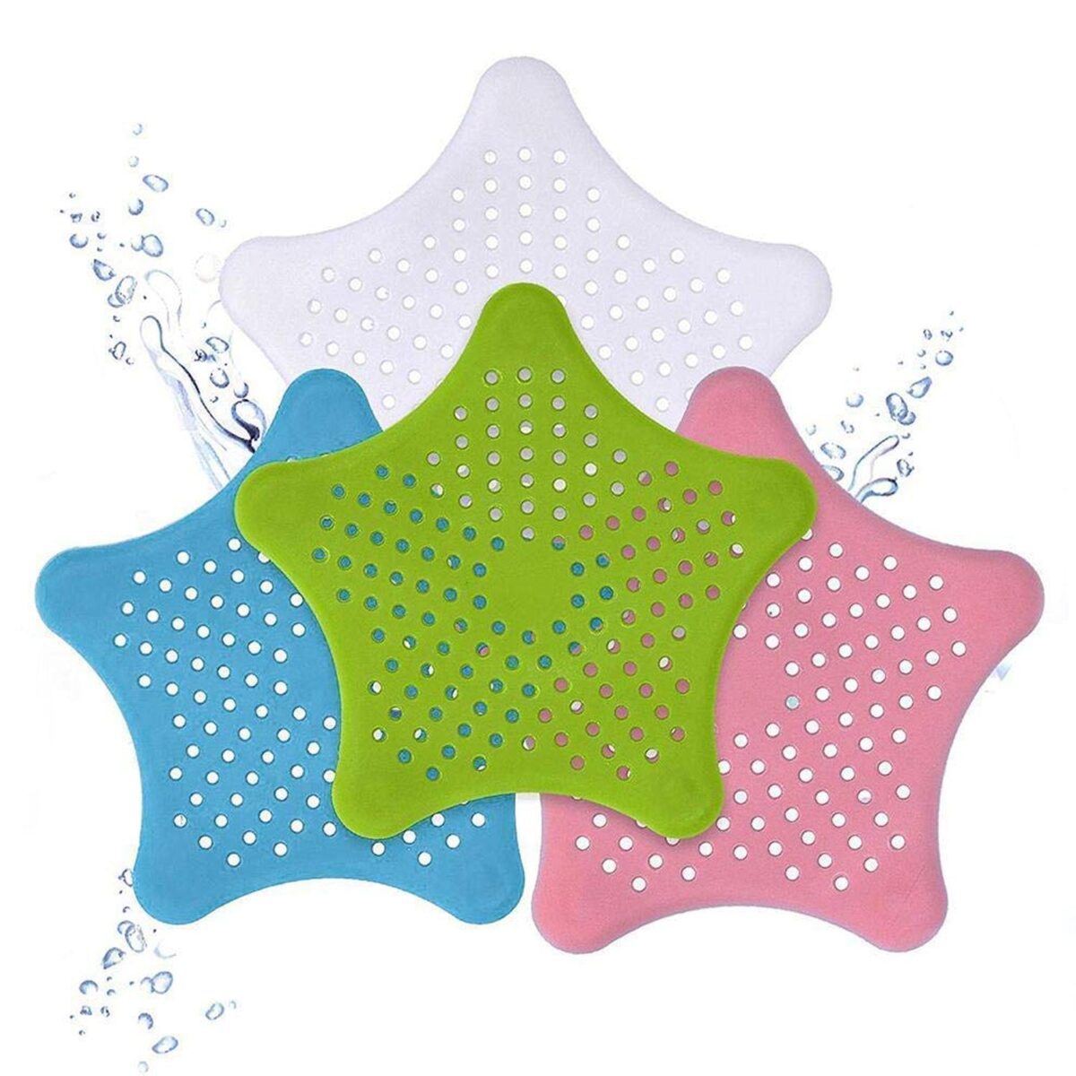 Star Drain Strainer: Catches Hair & Prevents Clogs (Kitchen/Bath) - Image 6