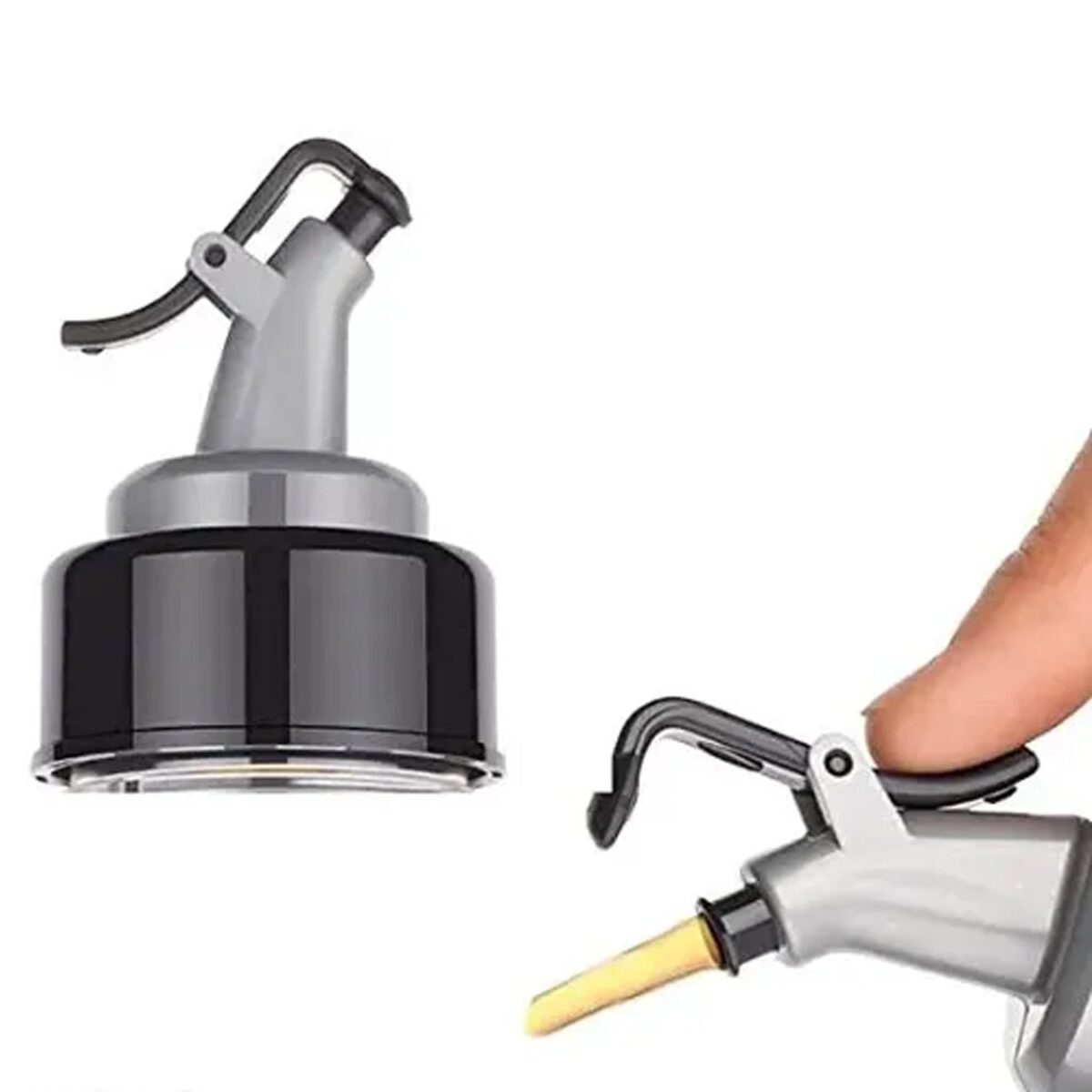 1L Oil Dispenser with Lid & Drip-Free Spout - Image 8
