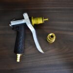 Durable Gold Color Trigger Hose Nozzle Water Lever Spray - Image 5