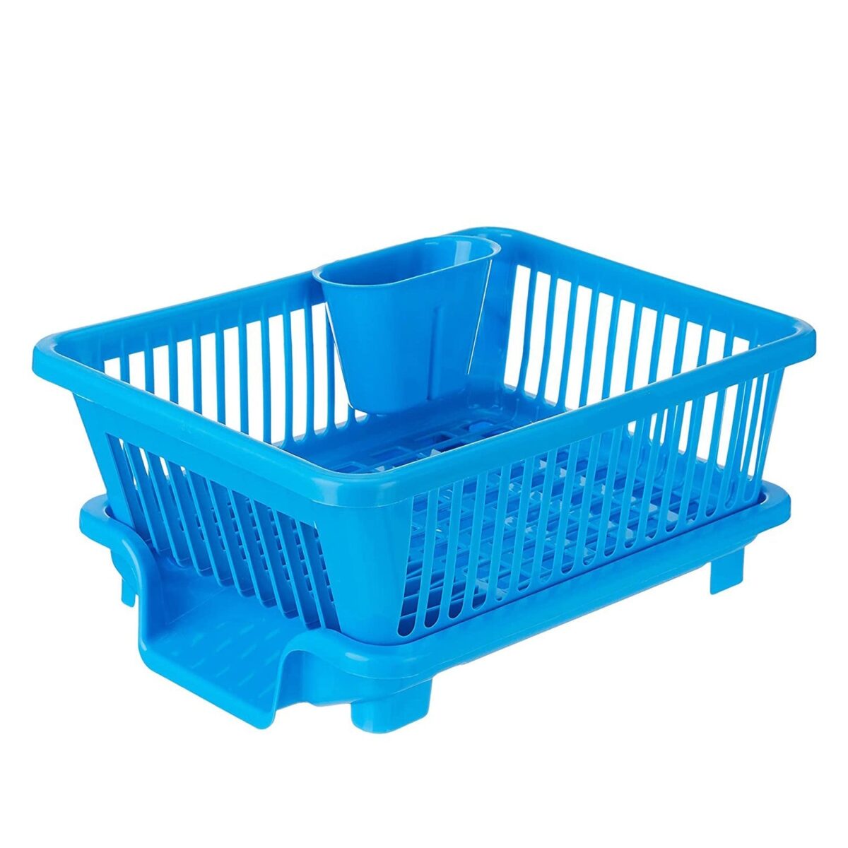 Plastic Sink Dish Drainer Drying Rack (With Brown Box) ( MOQ :- 6 Pc) - Image 1