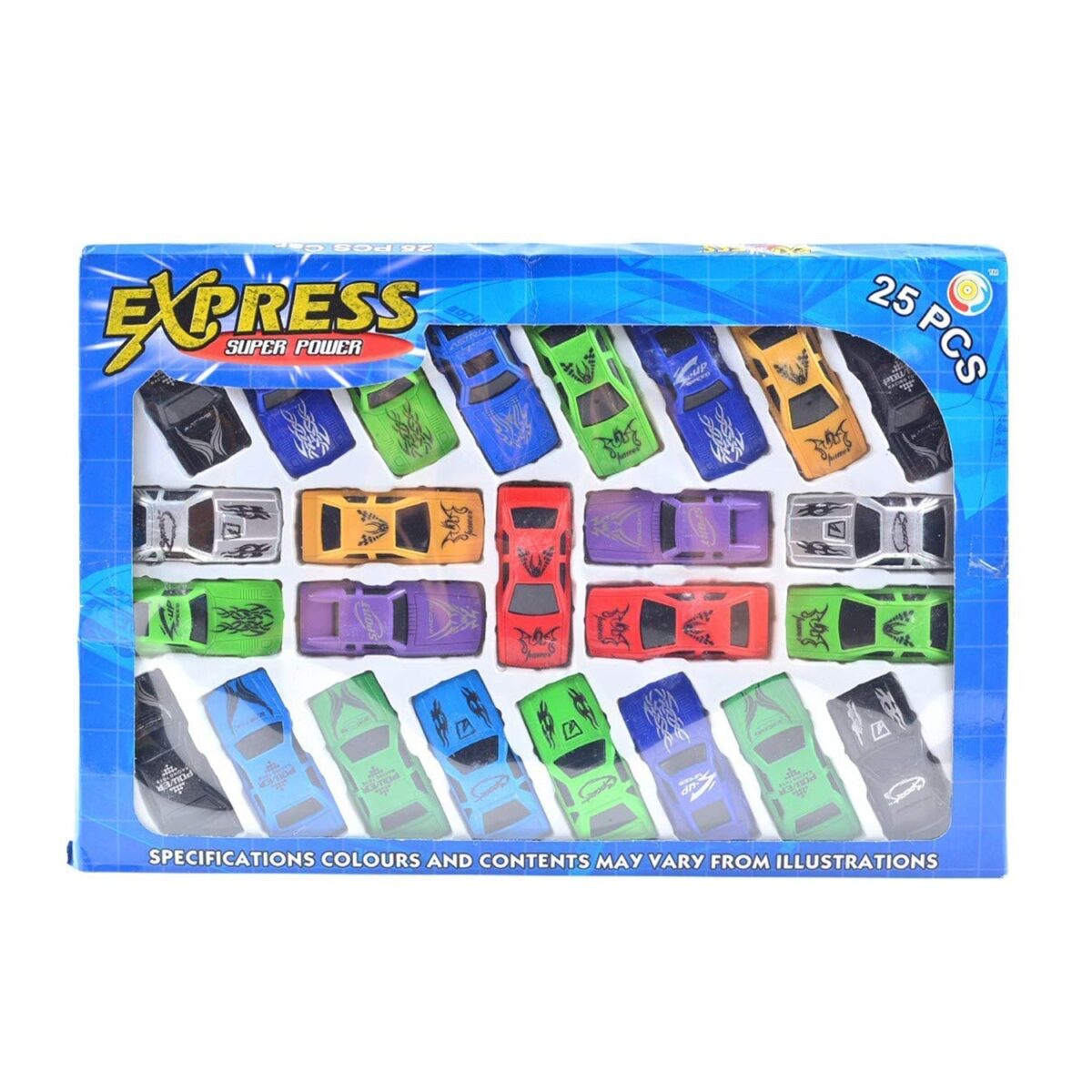 Super Racer Power Car Set (Set of 25Pcs) - Image 1