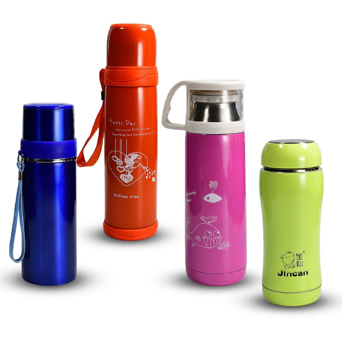 Stainless Steel Mix Bottle for Water & Beverages (1 Pc) - Image 6