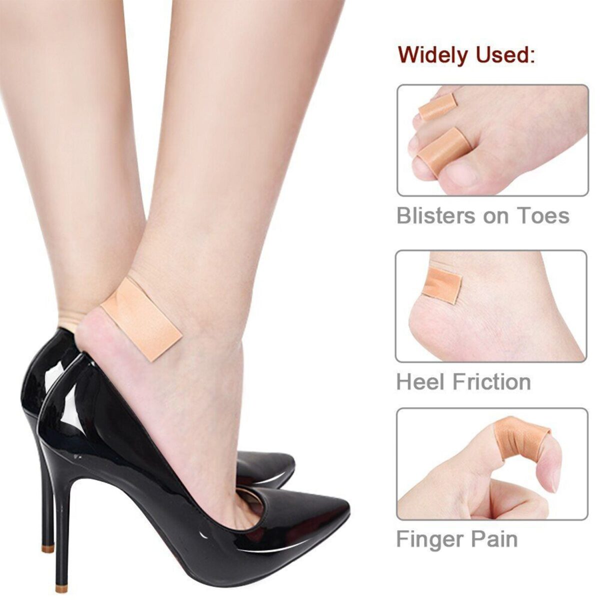 Anti-Wear Foam Heel Sticker Ã¢â‚¬â€œ Waterproof Blister Plaster & Foot Care Pad - Image 7
