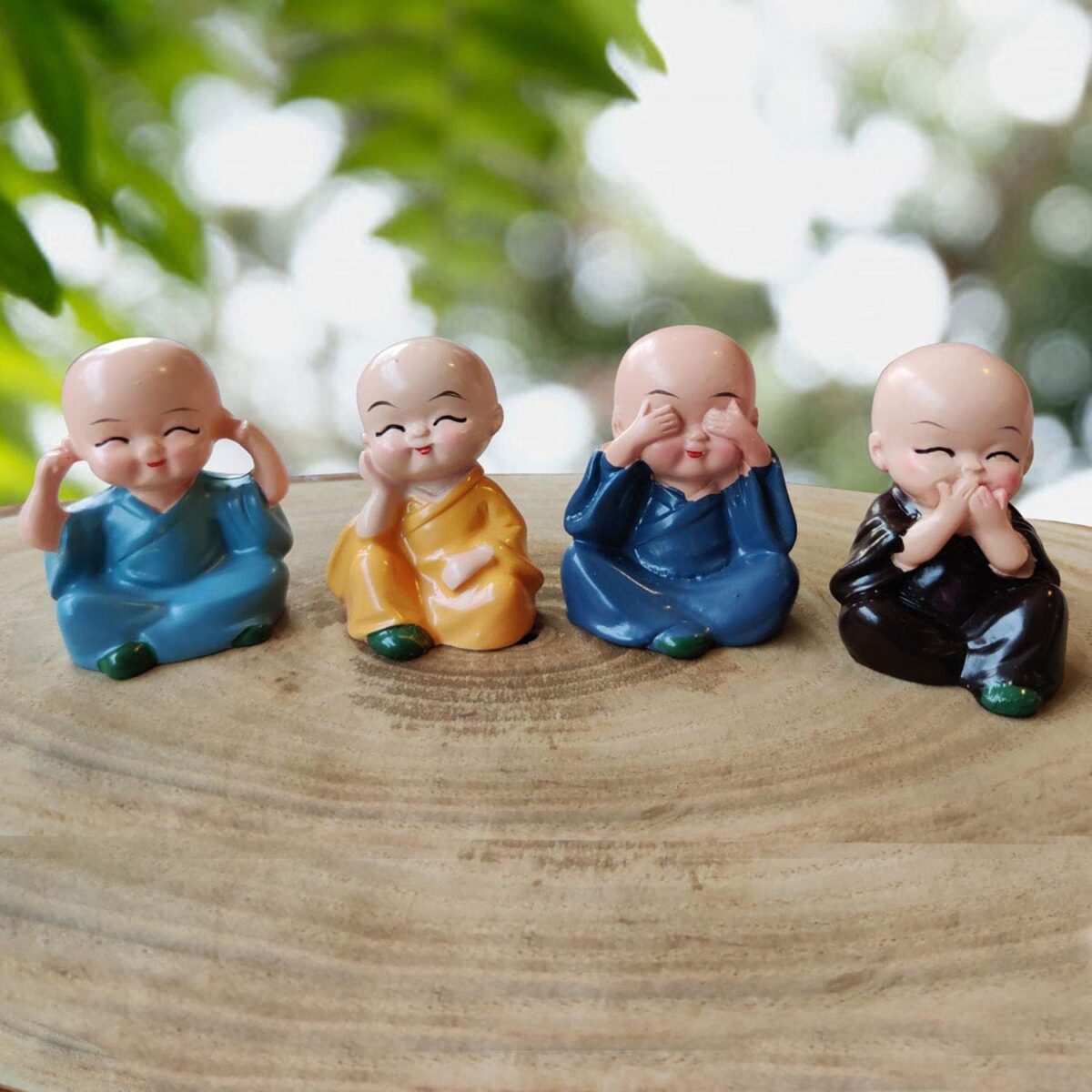 Baby Buddha 4Pc and show piece used for house, office and official decorations etc. - Image 4