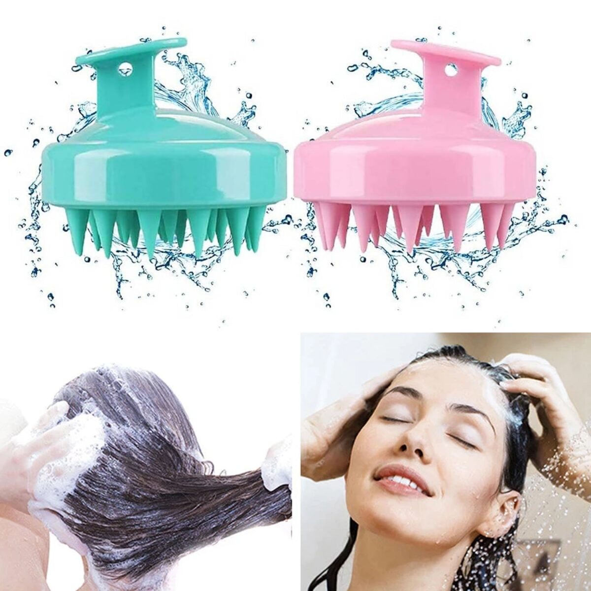 Hair Scalp Adjustable Massager Shampoo Brush,Scalp Shampoo Brush - Image 7